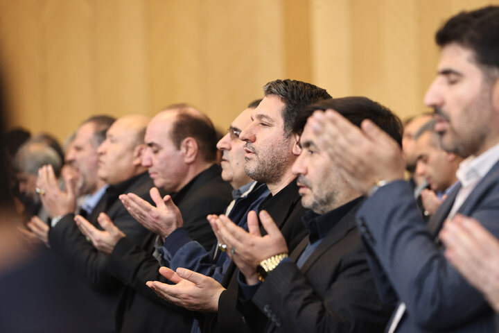 مراسم ختم پدر فرامرز شهسواری