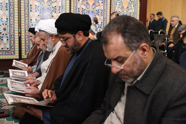 مراسم ختم پدر فرامرز شهسواری