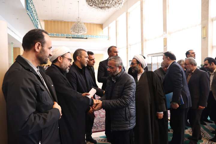 مراسم ختم پدر فرامرز شهسواری