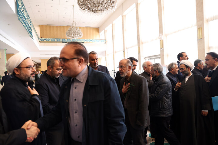 مراسم ختم پدر فرامرز شهسواری