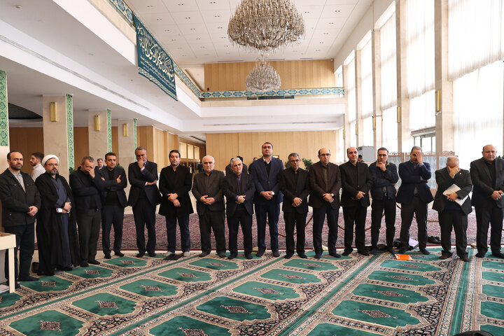 مراسم ختم پدر فرامرز شاهسواری