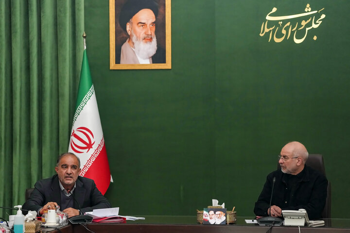 دیدار اعضای کمیسیون کشاورزی با دکتر قالیباف