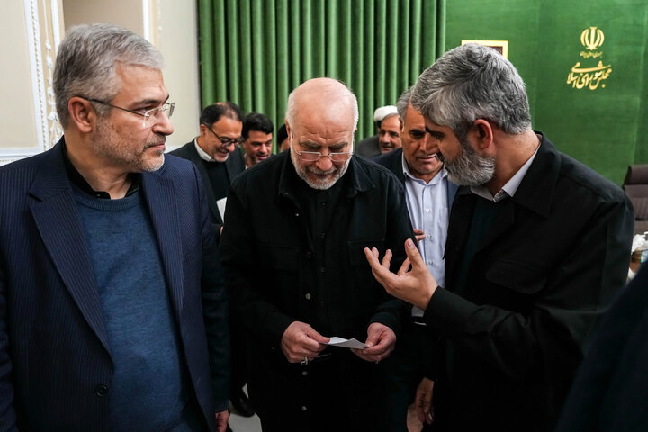 دیدار اعضای کمیسیون کشاورزی با دکتر قالیباف