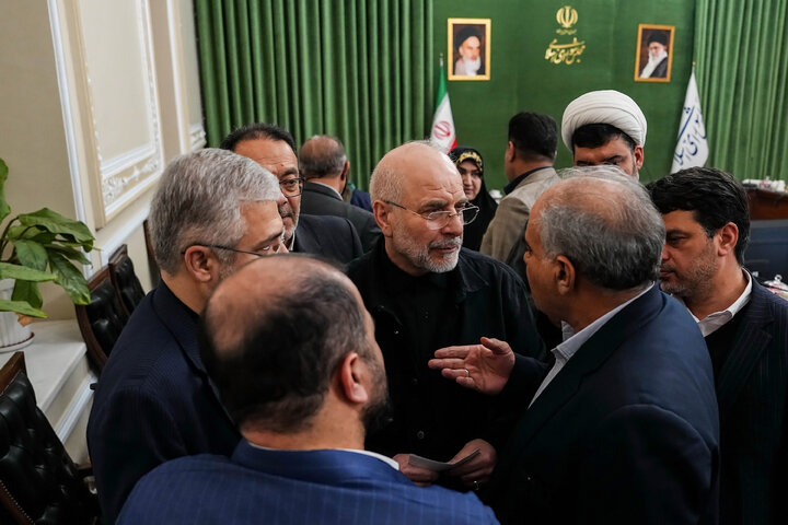 دیدار اعضای کمیسیون کشاورزی با دکتر قالیباف
