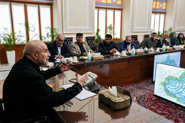 دیدار اعضای کمیسیون کشاورزی با دکتر قالیباف