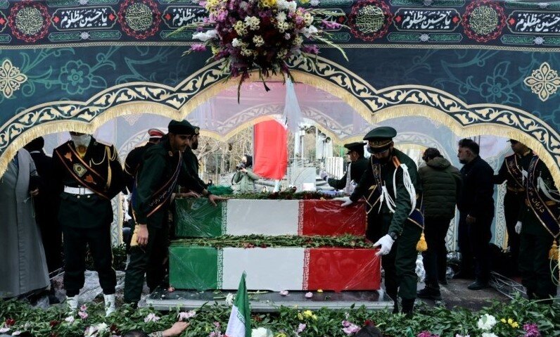 آیین تشییع پیکر شهدای مردمی و مدافعان امنیت در تهران