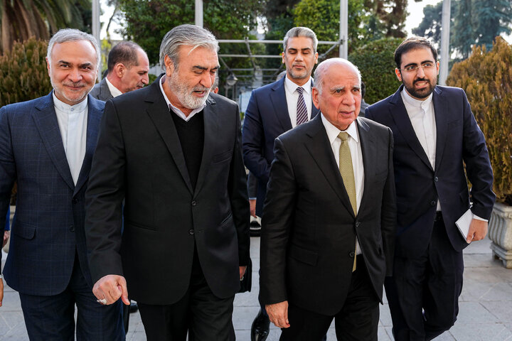 دیدار وزیر امور خارجه عراق با دکتر قالیباف