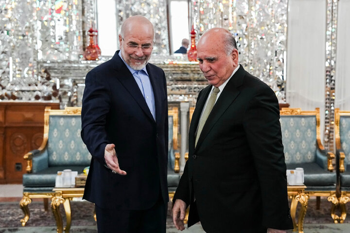 دیدار وزیر امور خارجه عراق با دکتر قالیباف