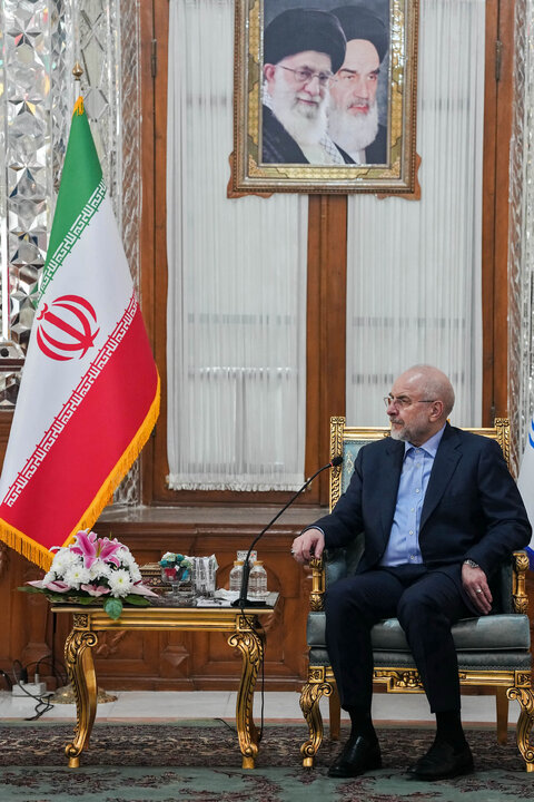 دیدار وزیر امور خارجه عراق با دکتر قالیباف