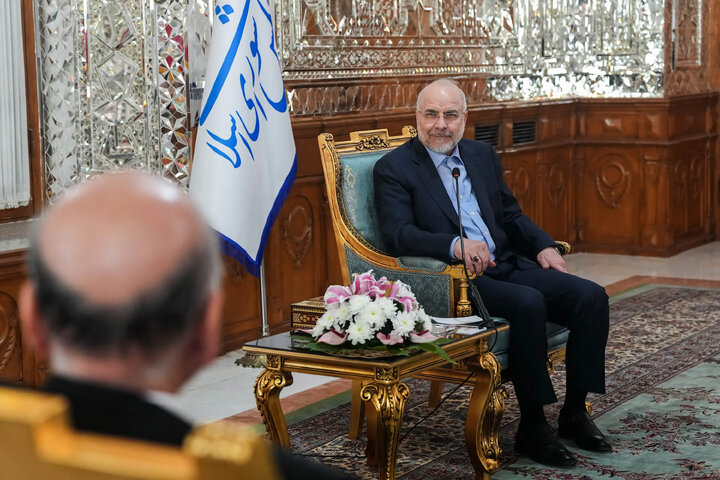 دیدار وزیر امور خارجه عراق با دکتر قالیباف