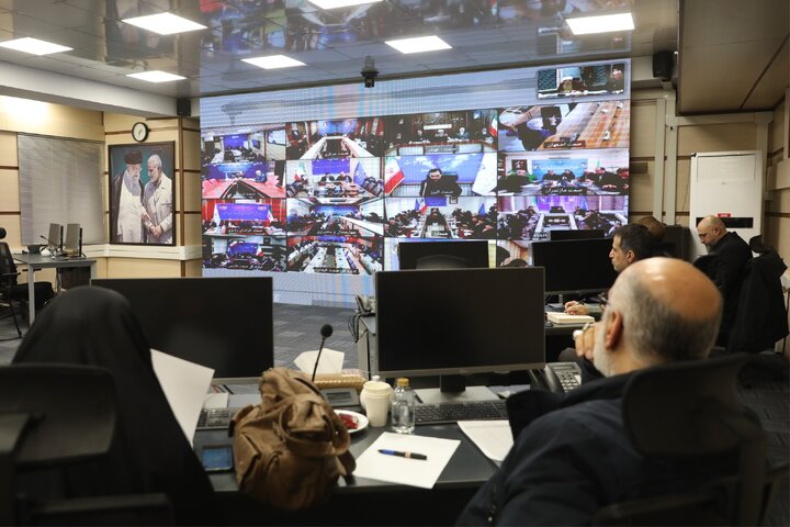 سخنراني  حمید رضا حاجی بابایی در نشست وبیناری کمیته بزرگداشت ۴۷ سالگرد پیروزی انقلاب اسلامی در وزارت صمت