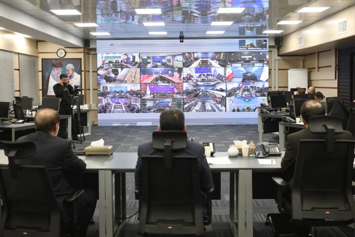 سخنراني  حمید رضا حاجی بابایی در نشست وبیناری کمیته بزرگداشت ۴۷ سالگرد پیروزی انقلاب اسلامی در وزارت صمت