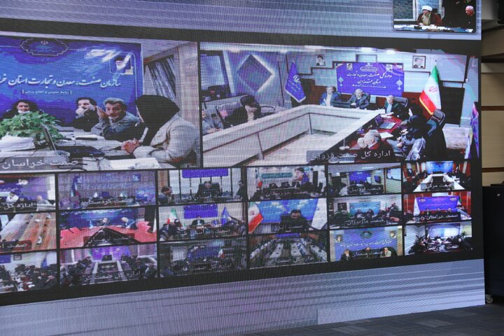 سخنراني  حمید رضا حاجی بابایی در نشست وبیناری کمیته بزرگداشت ۴۷ سالگرد پیروزی انقلاب اسلامی در وزارت صمت