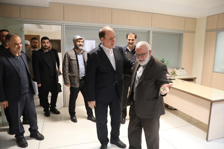 حضور حمید رضا حاجی بابایی در اولین نشست کمیته همیاری نهادهای حمایتی ستاد مرکزی دهه فجر انقلاب اسلامی