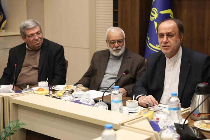 حضور حمید رضا حاجی بابایی در اولین نشست کمیته همیاری نهادهای حمایتی ستاد مرکزی دهه فجر انقلاب اسلامی
