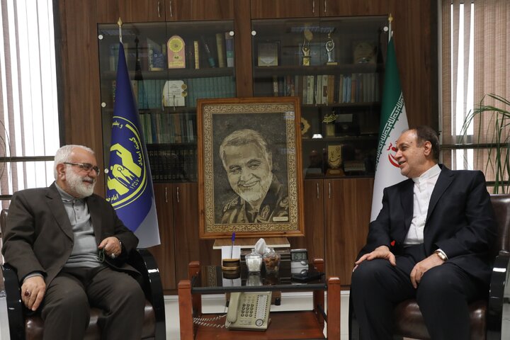 حضور حمید رضا حاجی بابایی در اولین نشست کمیته همیاری نهادهای حمایتی ستاد مرکزی دهه فجر انقلاب اسلامی