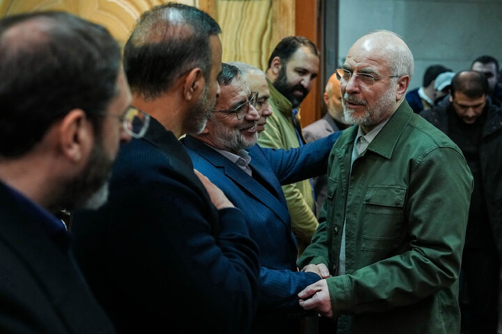 حضور رئیس و نمایندگان مجلس در مراسم ختم شهید فرج‌الله شوشتری