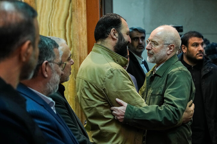 حضور رئیس و نمایندگان مجلس در مراسم ختم شهید فرج‌الله شوشتری