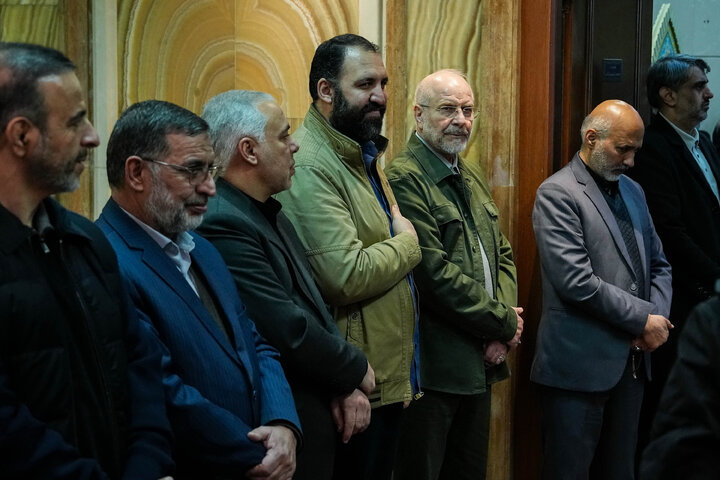 حضور رئیس و نمایندگان مجلس در مراسم ختم شهید فرج‌الله شوشتری