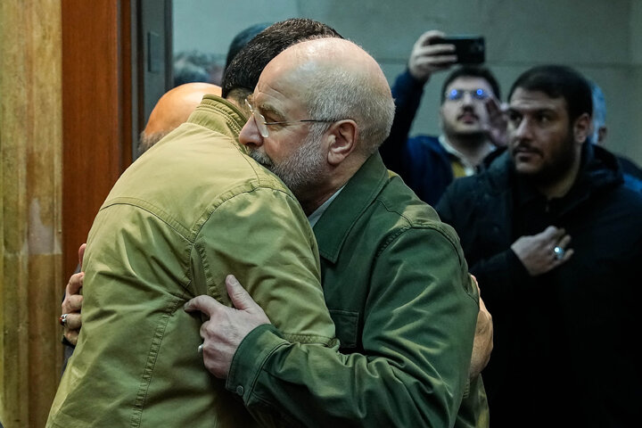 حضور رئیس و نمایندگان مجلس در مراسم ختم شهید فرج‌الله شوشتری