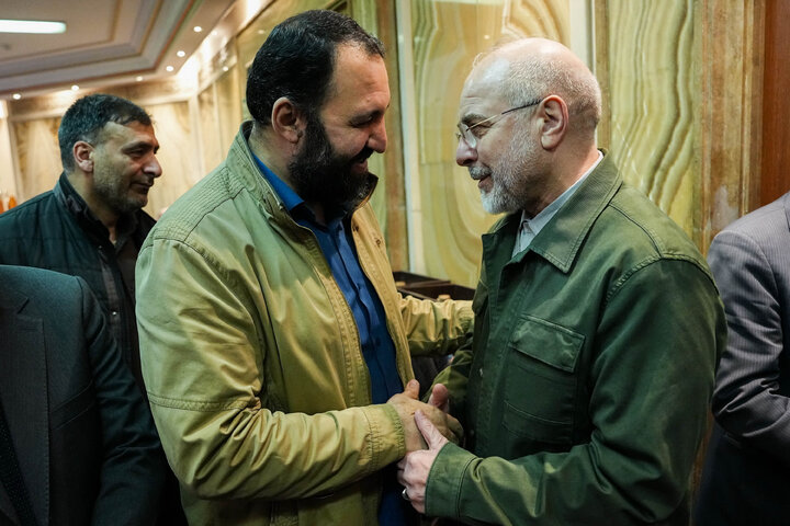 حضور رئیس و نمایندگان مجلس در مراسم ختم شهید فرج‌الله شوشتری