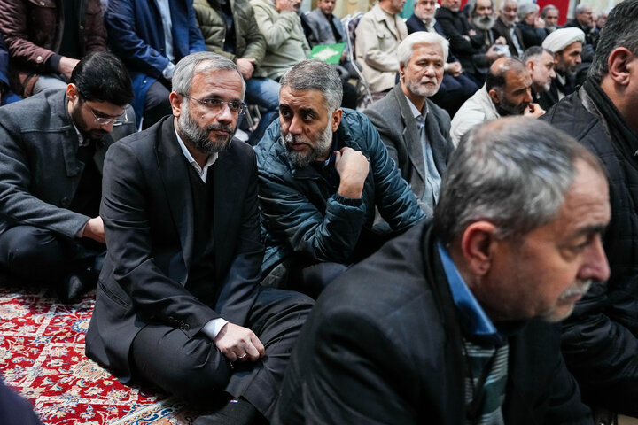 حضور رئیس و نمایندگان مجلس در مراسم ختم شهید فرج‌الله شوشتری