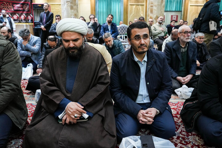 حضور رئیس و نمایندگان مجلس در مراسم ختم شهید فرج‌الله شوشتری