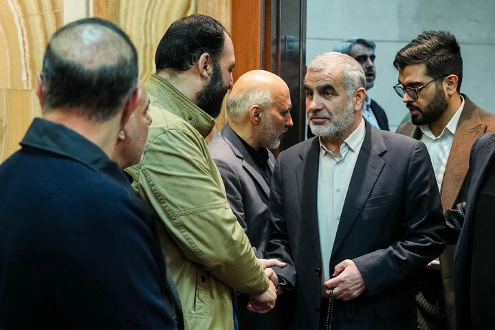 حضور رئیس و نمایندگان مجلس در مراسم ختم شهید فرج‌الله شوشتری