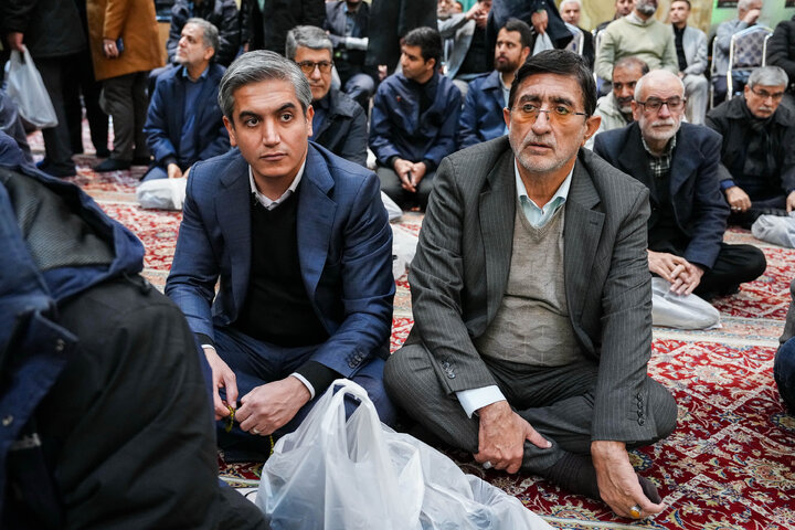 حضور رئیس و نمایندگان مجلس در مراسم ختم شهید فرج‌الله شوشتری