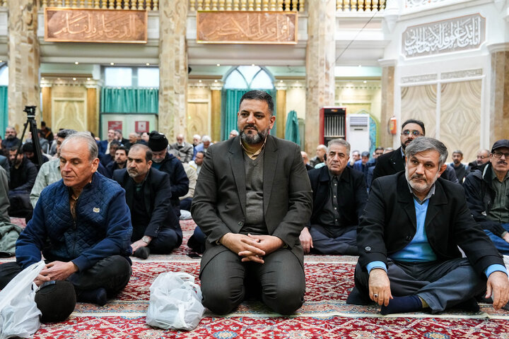 حضور رئیس و نمایندگان مجلس در مراسم ختم شهید فرج‌الله شوشتری