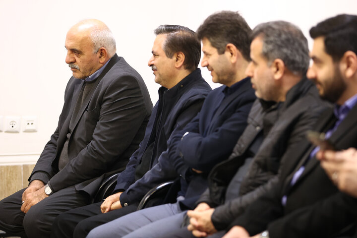 دیدار حمیدرضا حاجی بابایی نایب رئیس مجلس با آیت‌الله نور مفیدی نماینده ولی فقیه در استان گلستان