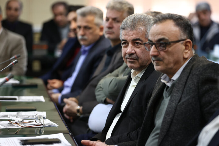 حضور حاجی بابایی نایب رئیس مجلس در شورای عالی آموزش و پرورش شهرستان علی آباد کتول