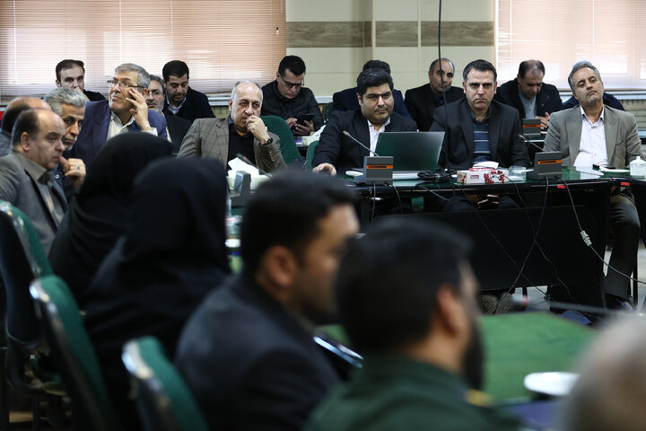 حضور حاجی بابایی نایب رئیس مجلس در شورای عالی آموزش و پرورش شهرستان علی آباد کتول