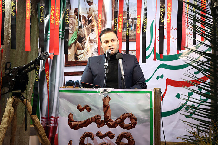 حضور دکتر حاجی‌بابایی در یادواره شهدای روستای رحمت‌آباد کتول