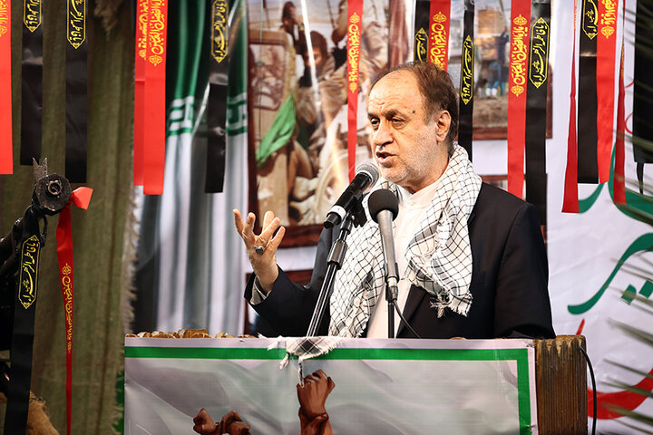 حضور دکتر حاجی‌بابایی در یادواره شهدای روستای رحمت‌آباد کتول