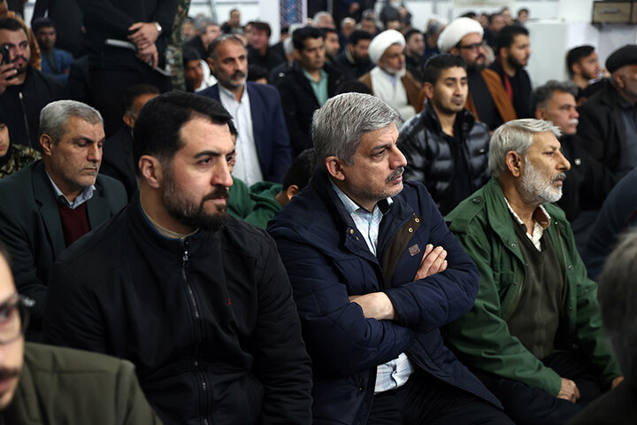 حضور دکتر حاجی‌بابایی در یادواره شهدای روستای رحمت‌آباد کتول