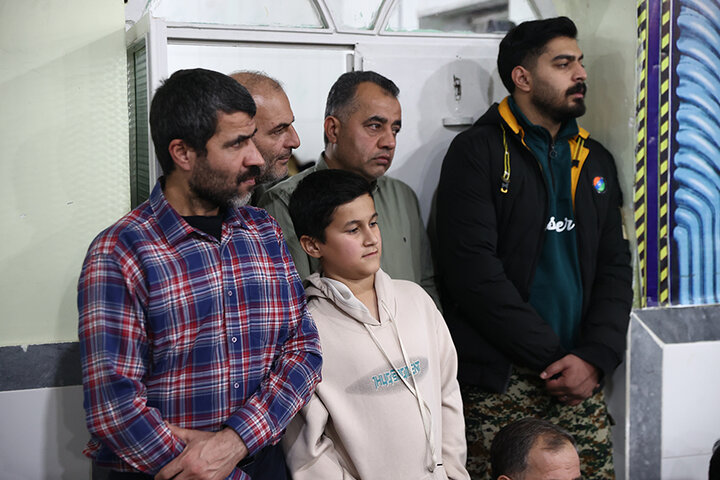 حضور دکتر حاجی‌بابایی در یادواره شهدای روستای رحمت‌آباد کتول