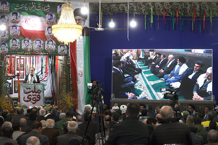 حضور دکتر حاجی‌بابایی در یادواره شهدای روستای رحمت‌آباد کتول