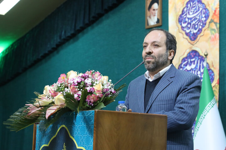 حضور رئیس مجلس شورای اسلامی در جمع پاسداران یگان حفاظت مجلس