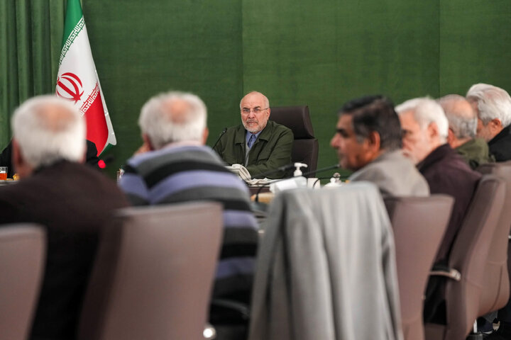 دیدار جمعی از جانبازان و ایثارگران با دکتر قالیباف