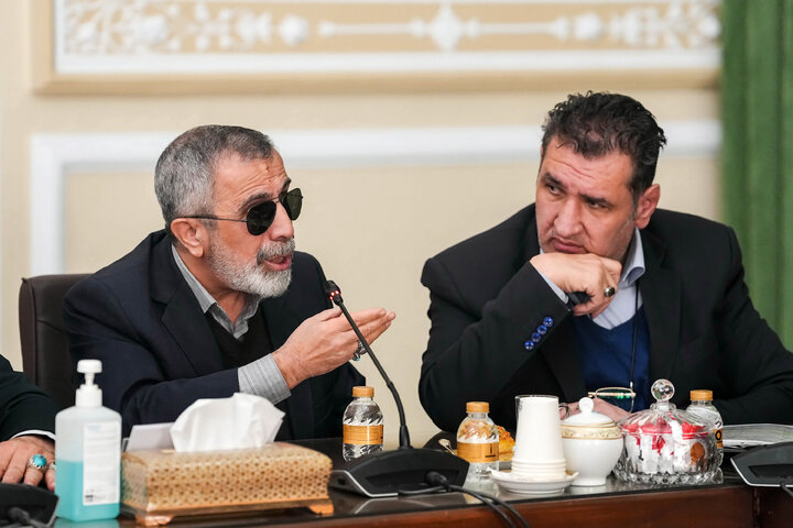 دیدار جمعی از جانبازان و ایثارگران با دکتر قالیباف