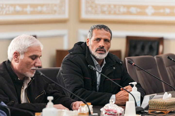 دیدار جمعی از جانبازان و ایثارگران با دکتر قالیباف