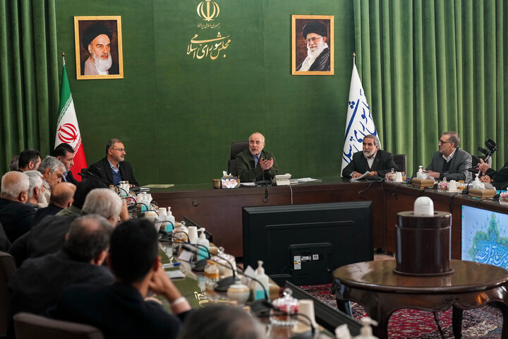 دیدار جمعی از جانبازان و ایثارگران با دکتر قالیباف