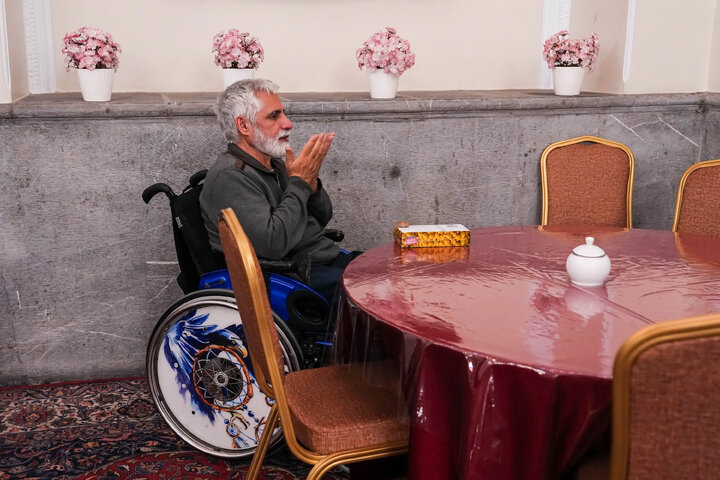 دیدار جمعی از جانبازان و ایثارگران با دکتر قالیباف