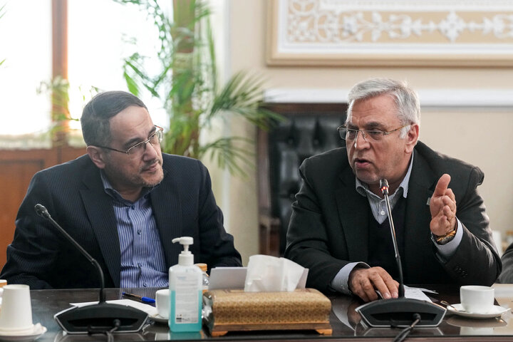 دیدار جمعی از رؤسای دانشگاه‌های سراسر کشور با دکتر قالیباف