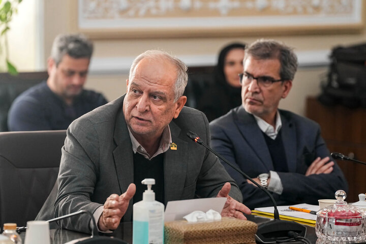 دیدار جمعی از رؤسای دانشگاه‌های سراسر کشور با دکتر قالیباف