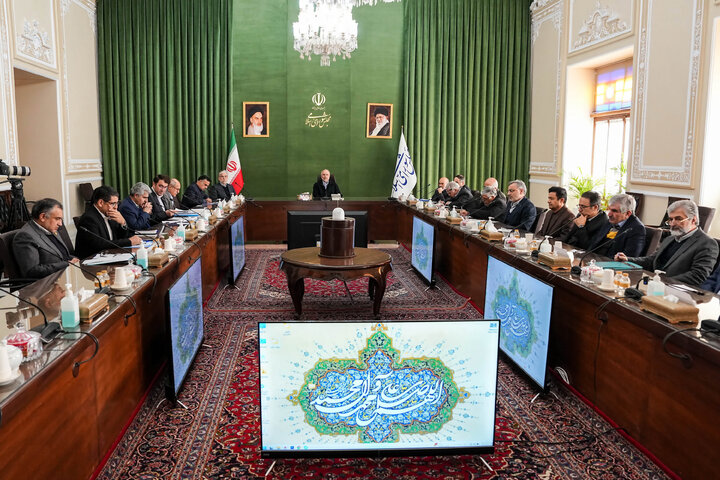 دیدار جمعی از رؤسای دانشگاه‌های سراسر کشور با دکتر قالیباف