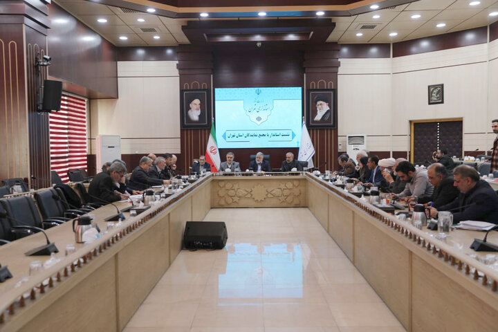 جلسه مشترک استاندار با مجمع نمایندگان استان تهران