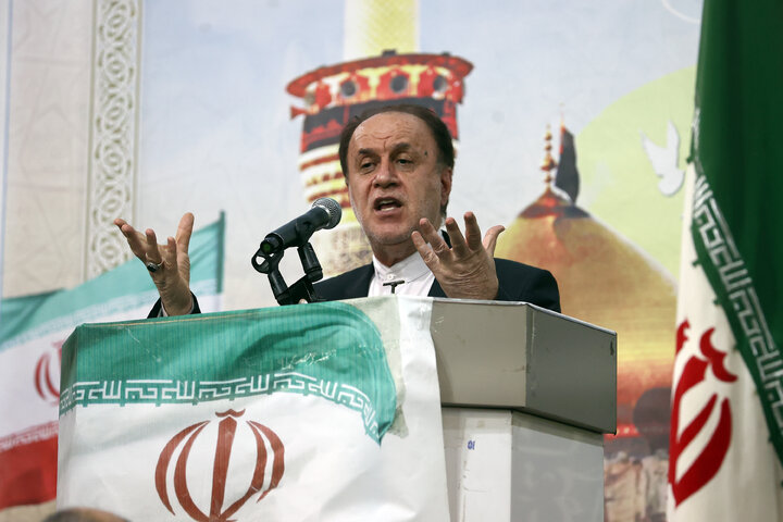 سخنرانی دکتر حاجی‌بابایی در جمع مردم کبودرآهنگ