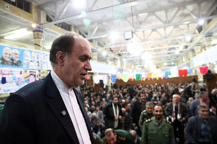 سخنرانی دکتر حاجی‌بابایی در جمع مردم کبودرآهنگ